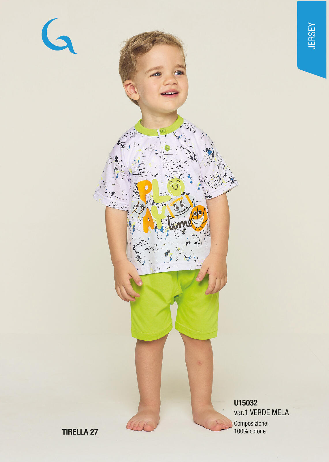 PIGIAMA NEONATO M/M U15032 Tellini S.r.l. Ingrosso Abbigliamento